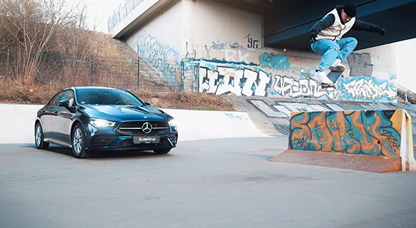 Mercedes Benz CLA Coupé - Süverkrüp