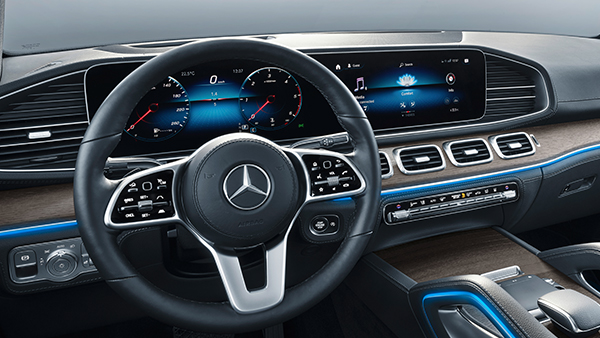 GLC-Coupé Interieur Lenkrad