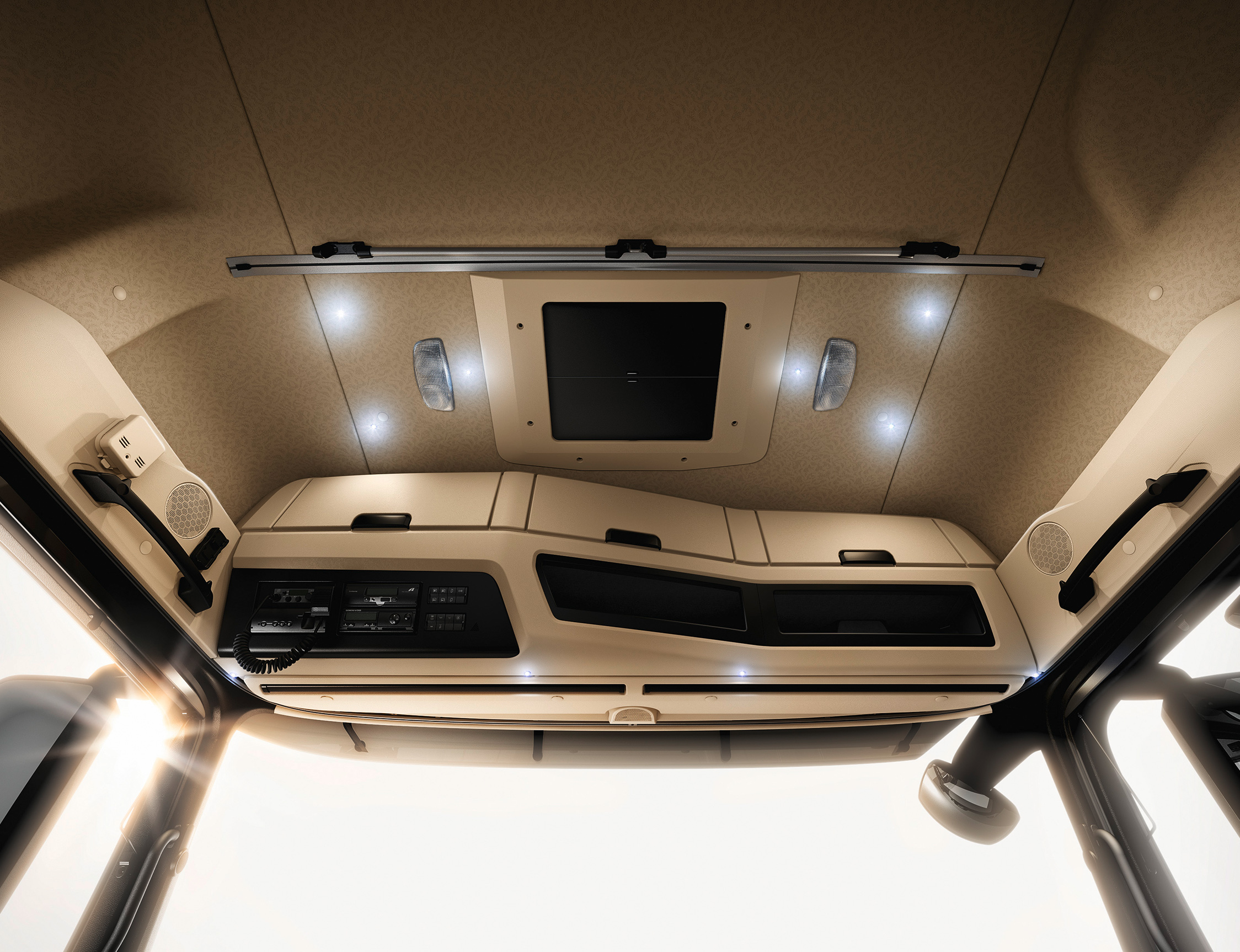 Mercedes-Benz-Actros-LKW-Interior-Beleuchtung-Fahrerhaus
