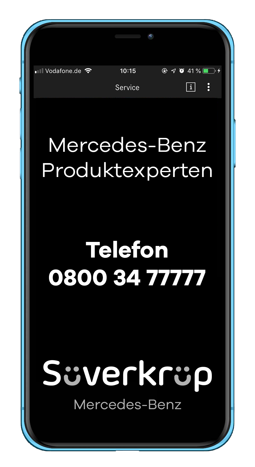 Kontakt Mercedes-Benz Produktexperte