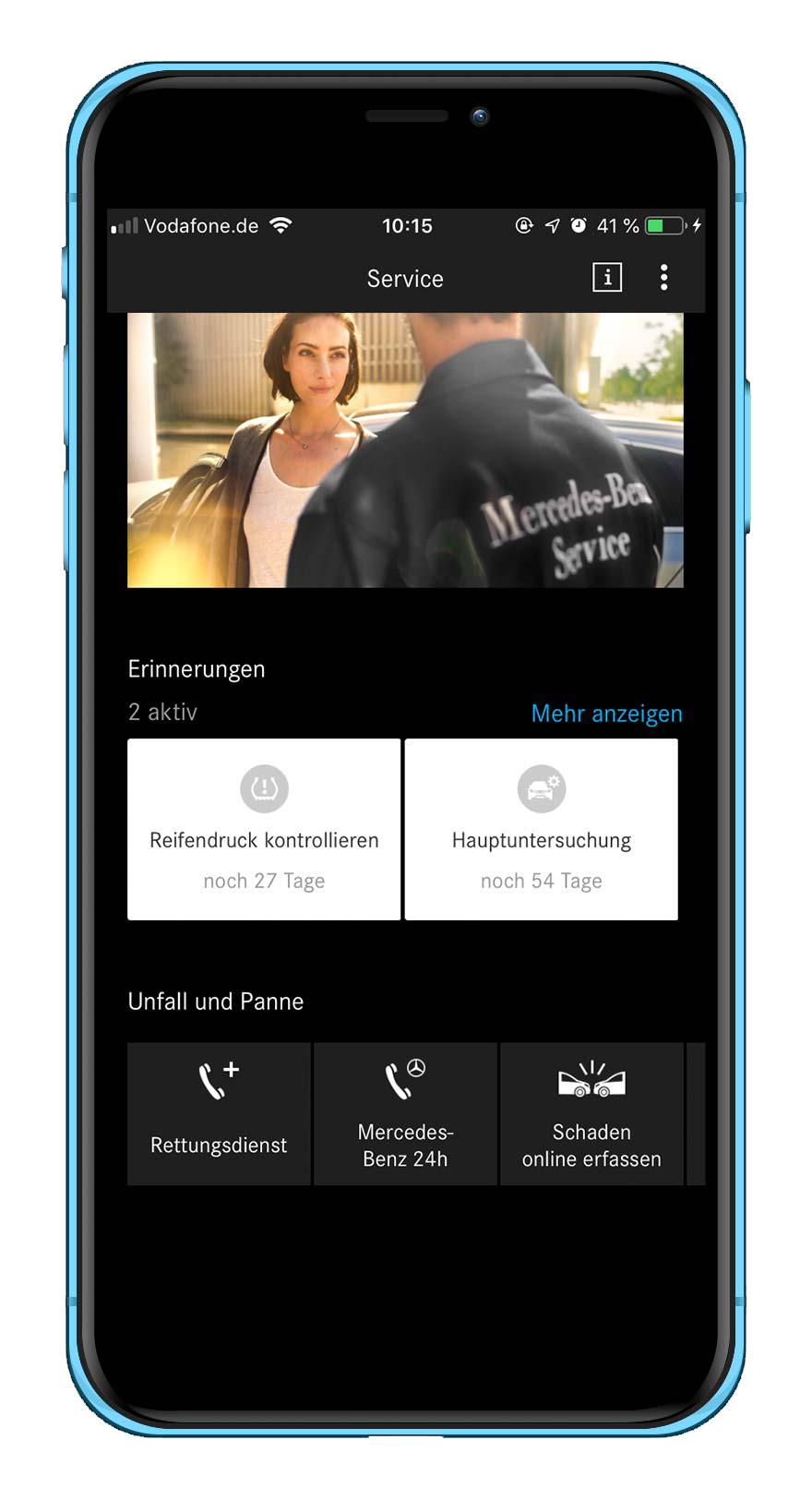 Unfall und Panne Hilfe