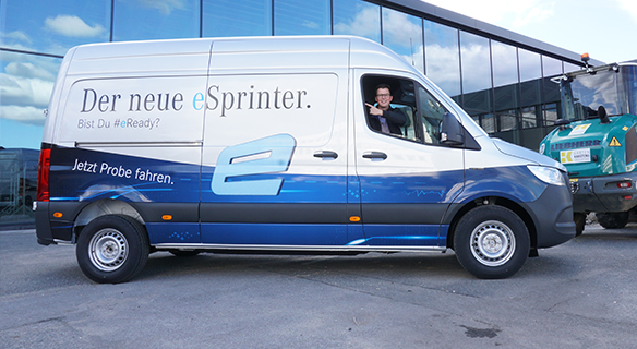 eSprinter bei Süverkrüp