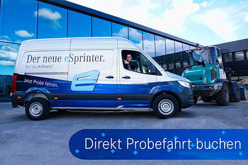 eSprinter Probefahrt