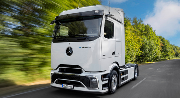 Mercedes-Benz eActros 600 Truck Süverkrüp