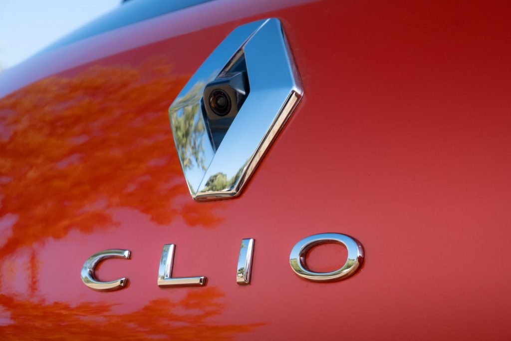 Clio-Exterieur-Markenzeichen