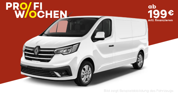 Renault Profi Wochen Trafic