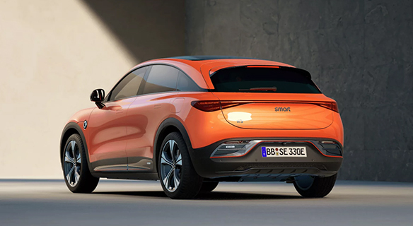 Süverkrüp smart #3 2023 Automobil