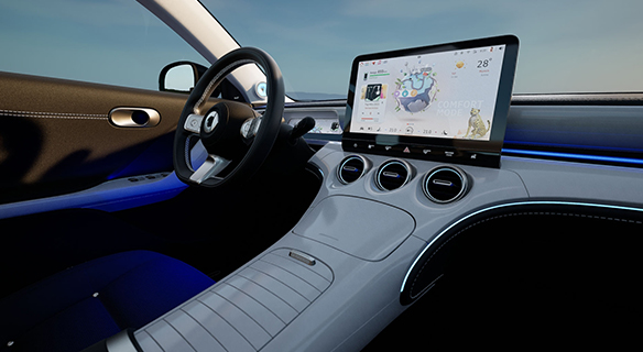 Süverkrüp smart #3 2023 Automobil